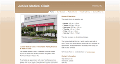 Desktop Screenshot of jubileemedicalclinic.com